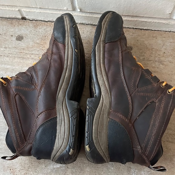 Ariat ATS Terrain H20 Boots Mens Sz 13 D Leather Brown Waterproof Hiking Work - Picture 5 of 12
